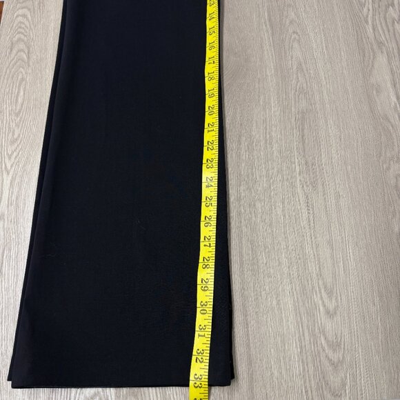 Lafayette 148 Black Tailored Wool Blend Pants Sz 10 Tall Classic Dress Pants - Picture 9 of 9